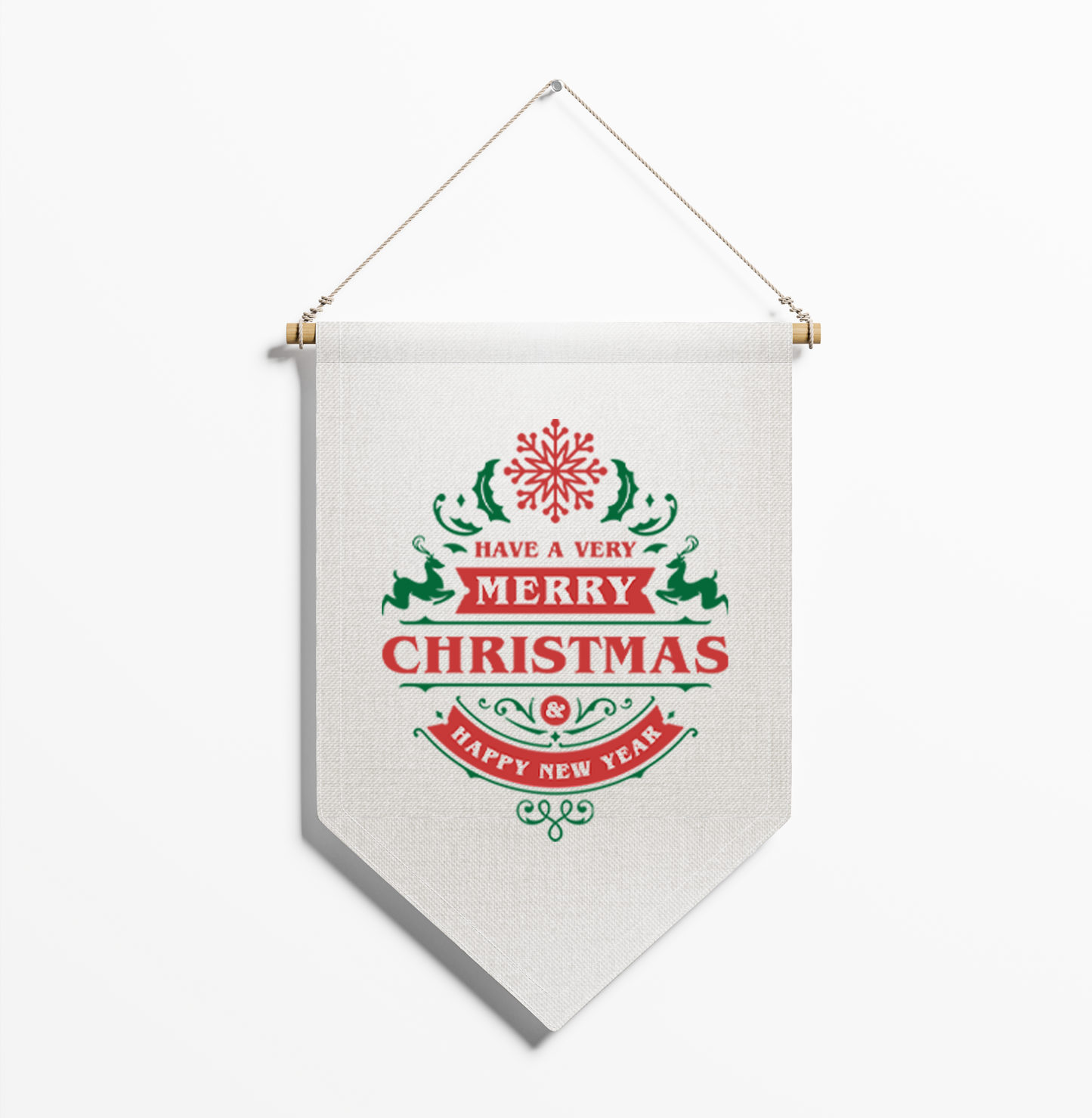 Vintage-Inspired Seasonal Banner | Halloween & Christmas Decor