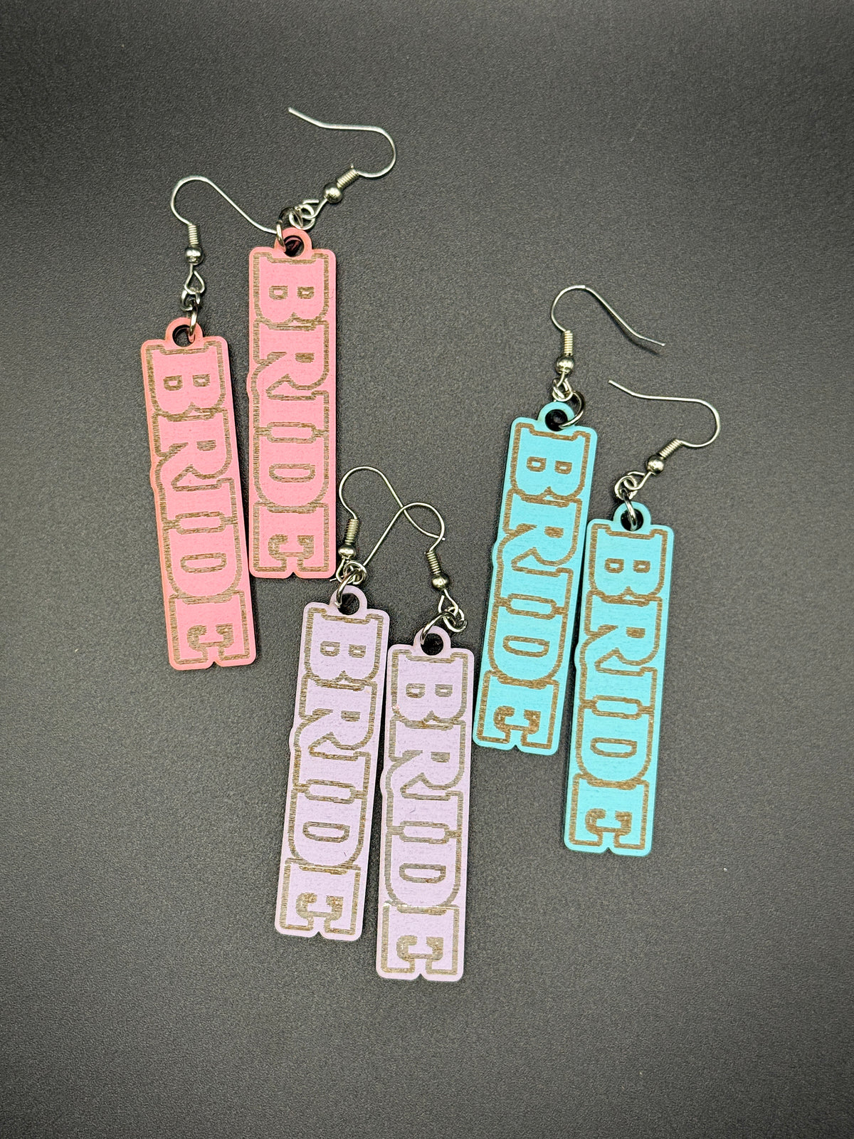 BRIDE Bar Earrings