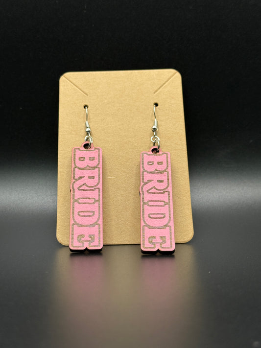 BRIDE Bar Earrings