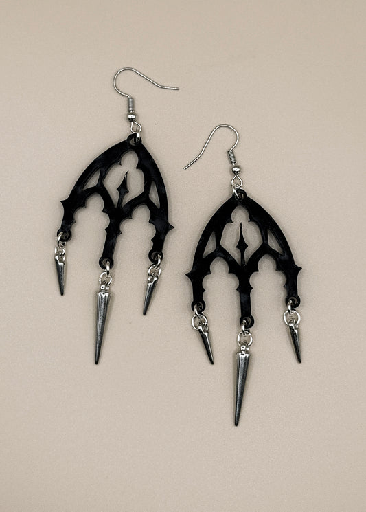 Gothic Cathedral Chandelier Earrings