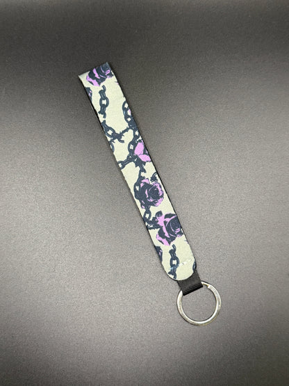 Spooky Wristlet Keychain – Creepy Key Fob, Goth & Witchy Wrist Strap for Keys or Bags