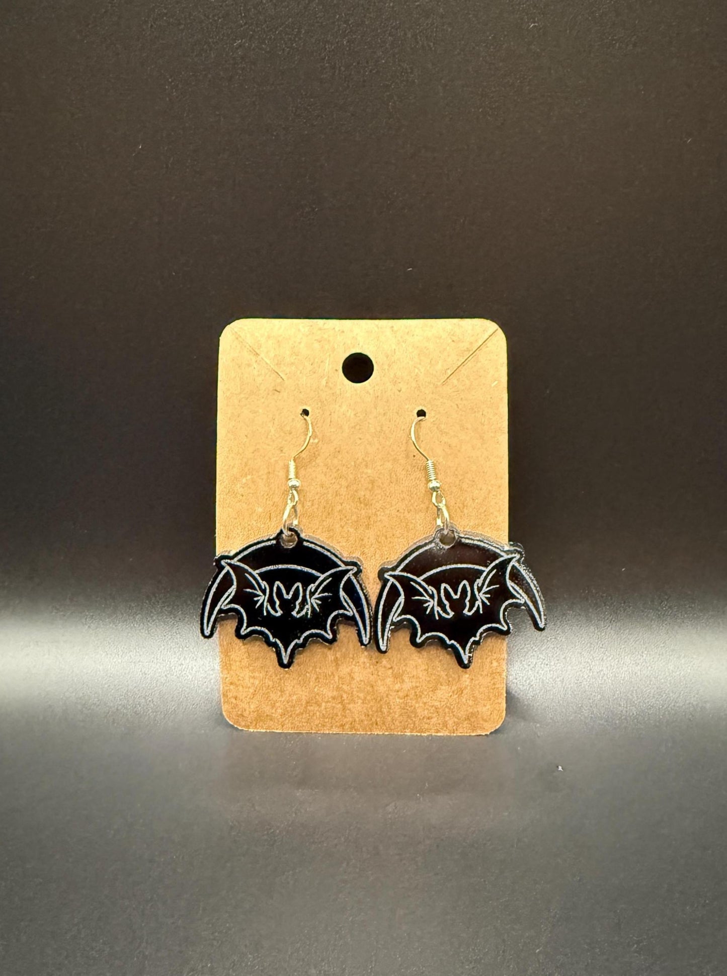 Handmade Acrylic Dangle Earrings - Statement Jewelry