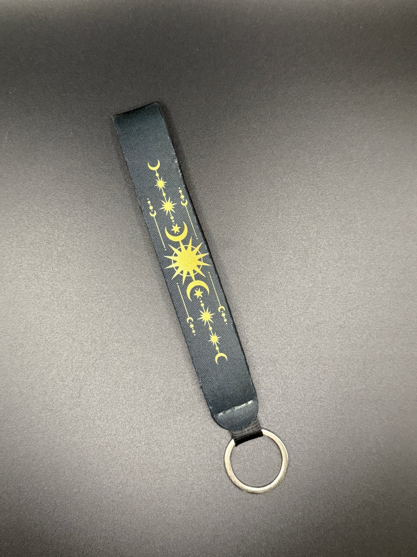 Spooky Wristlet Keychain – Creepy Key Fob, Goth & Witchy Wrist Strap for Keys or Bags