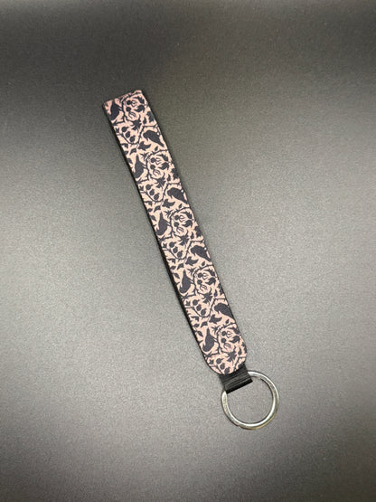 Spooky Wristlet Keychain – Creepy Key Fob, Goth & Witchy Wrist Strap for Keys or Bags