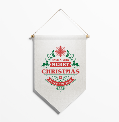 Vintage-Inspired Seasonal Banner | Halloween & Christmas Decor