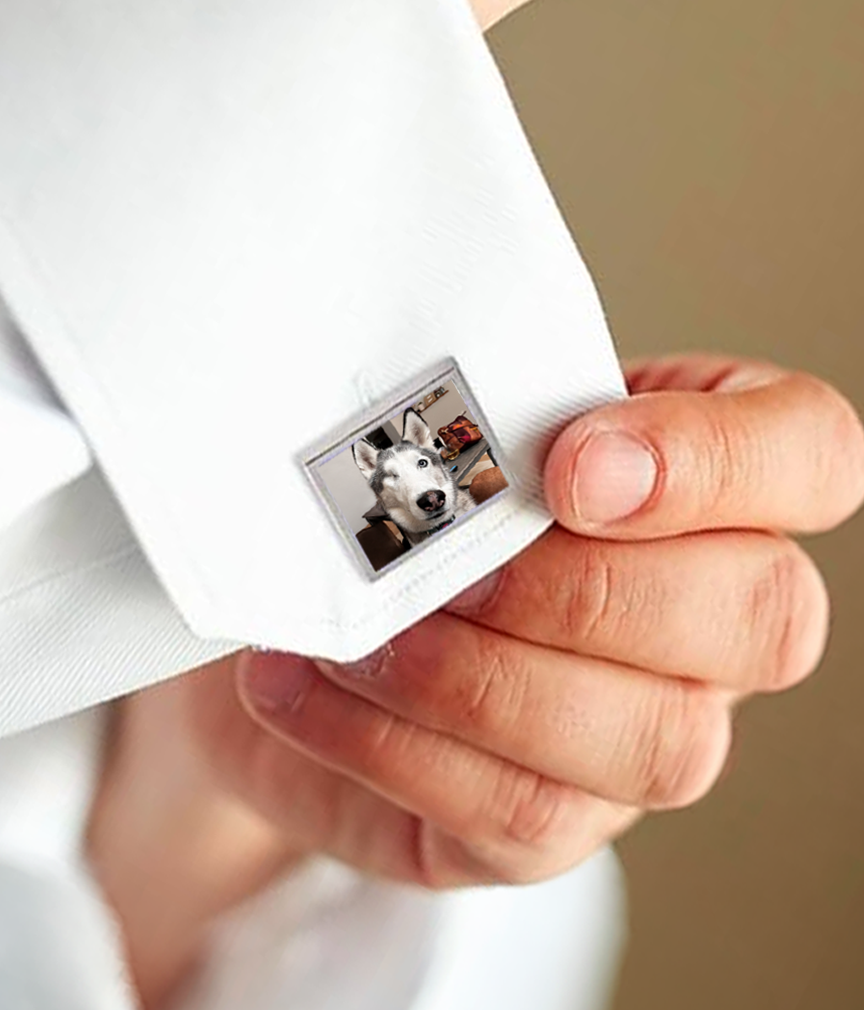 Personalized Photo Cufflinks – A Memory You Can Wear