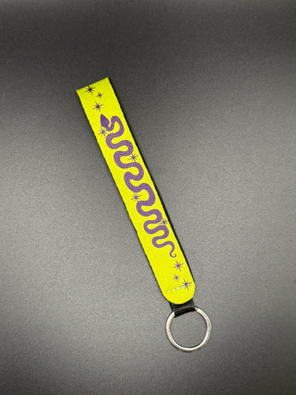 Spooky Wristlet Keychain – Creepy Key Fob, Goth & Witchy Wrist Strap for Keys or Bags