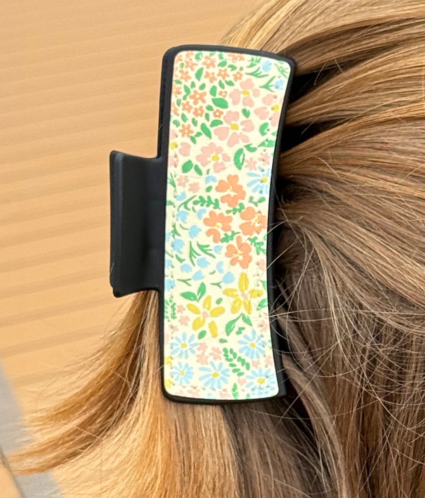 Custom Acrylic Claw Clip, Personalized Photo Hair Clip