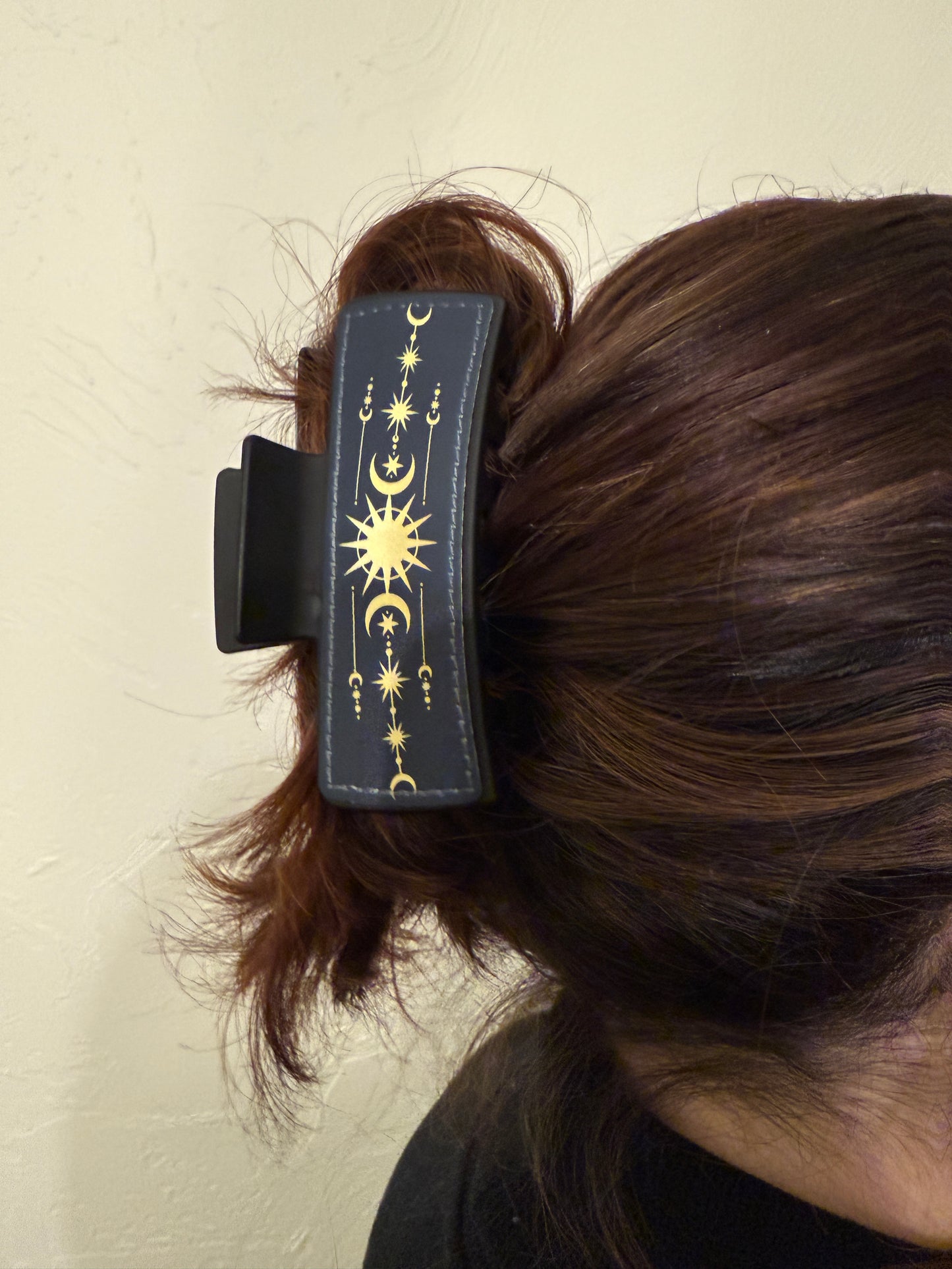 Acrylic Claw Clip, Photo Hair Clip, Goth or Spooky Design Option