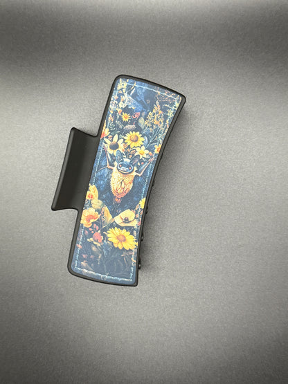 Custom Acrylic Claw Clip, Personalized Photo Hair Clip