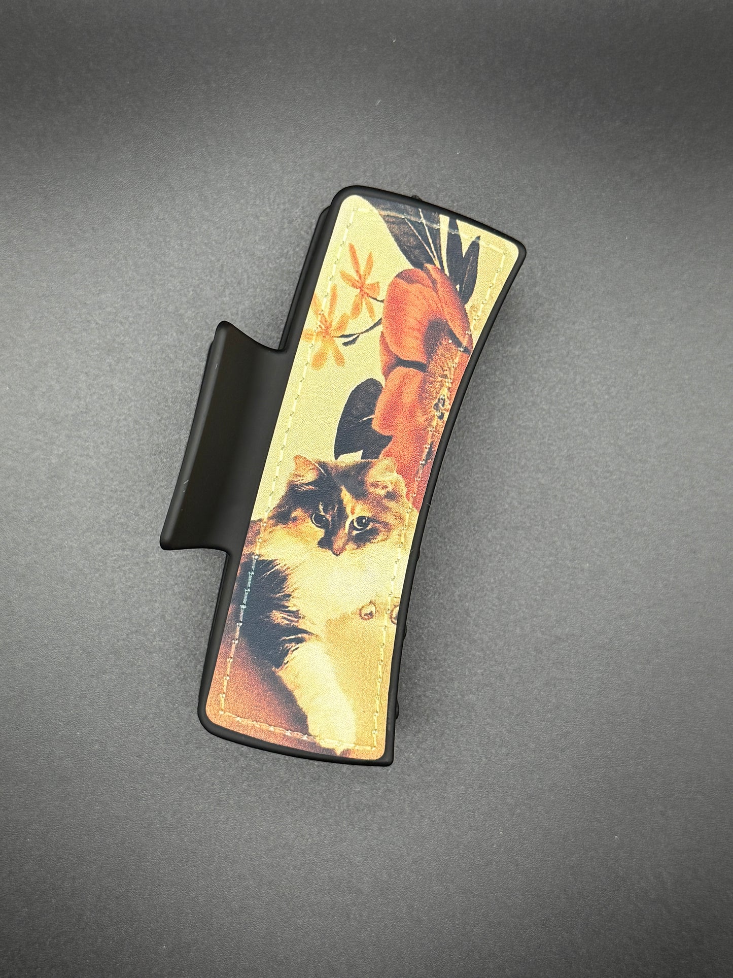 Custom Acrylic Claw Clip, Personalized Photo Hair Clip