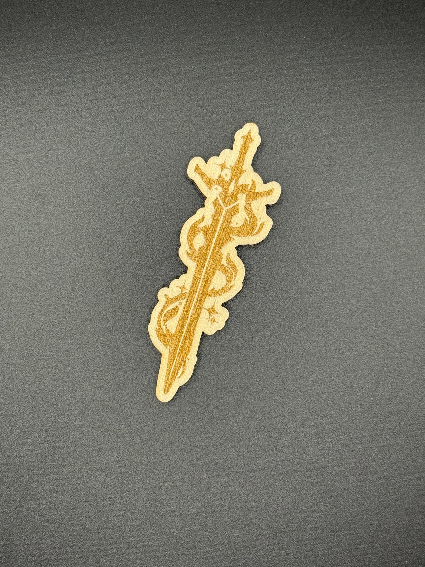 Stardust Swords Magnet Set | Laser Cut Wood, Gothic Home Decor