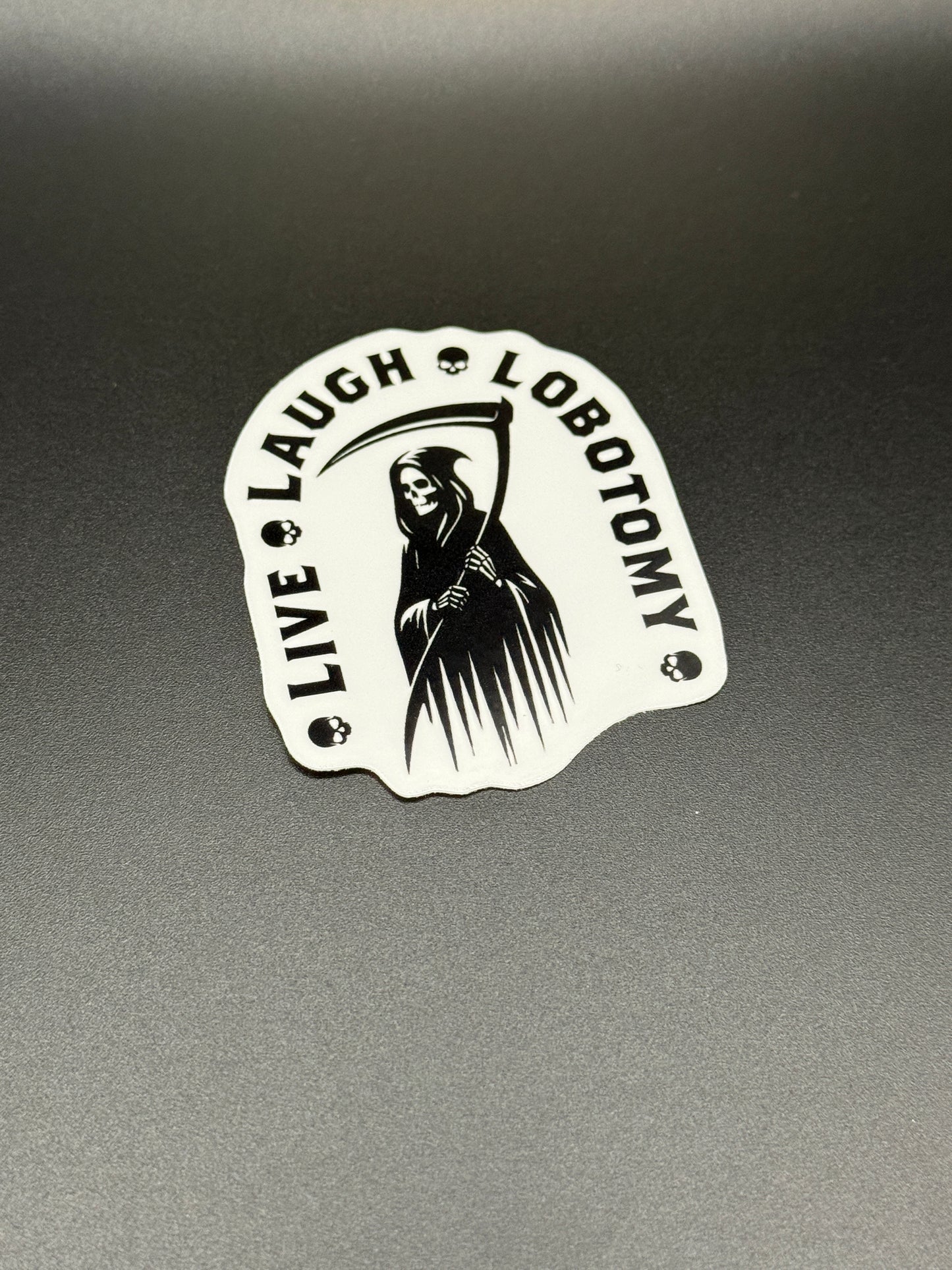 Dark Humor 2in Stickers – Funny, Sarcastic, Quirky Quotes