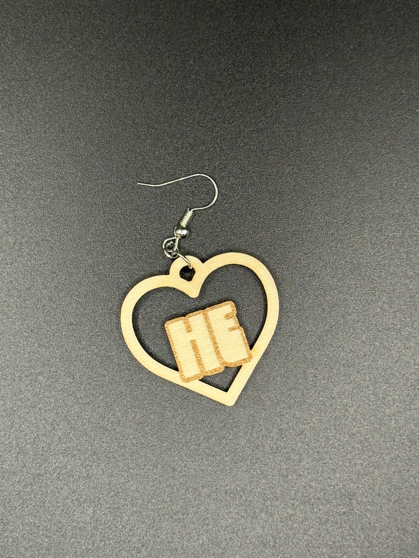 Mix & Match Pronoun Earrings (She/They/He/Them)