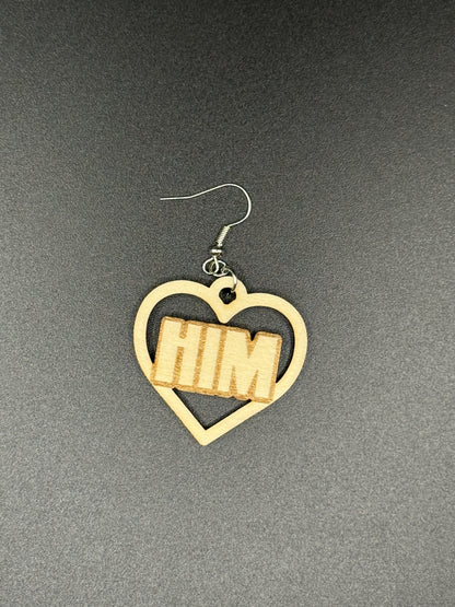 Mix & Match Pronoun Earrings (She/They/He/Them)