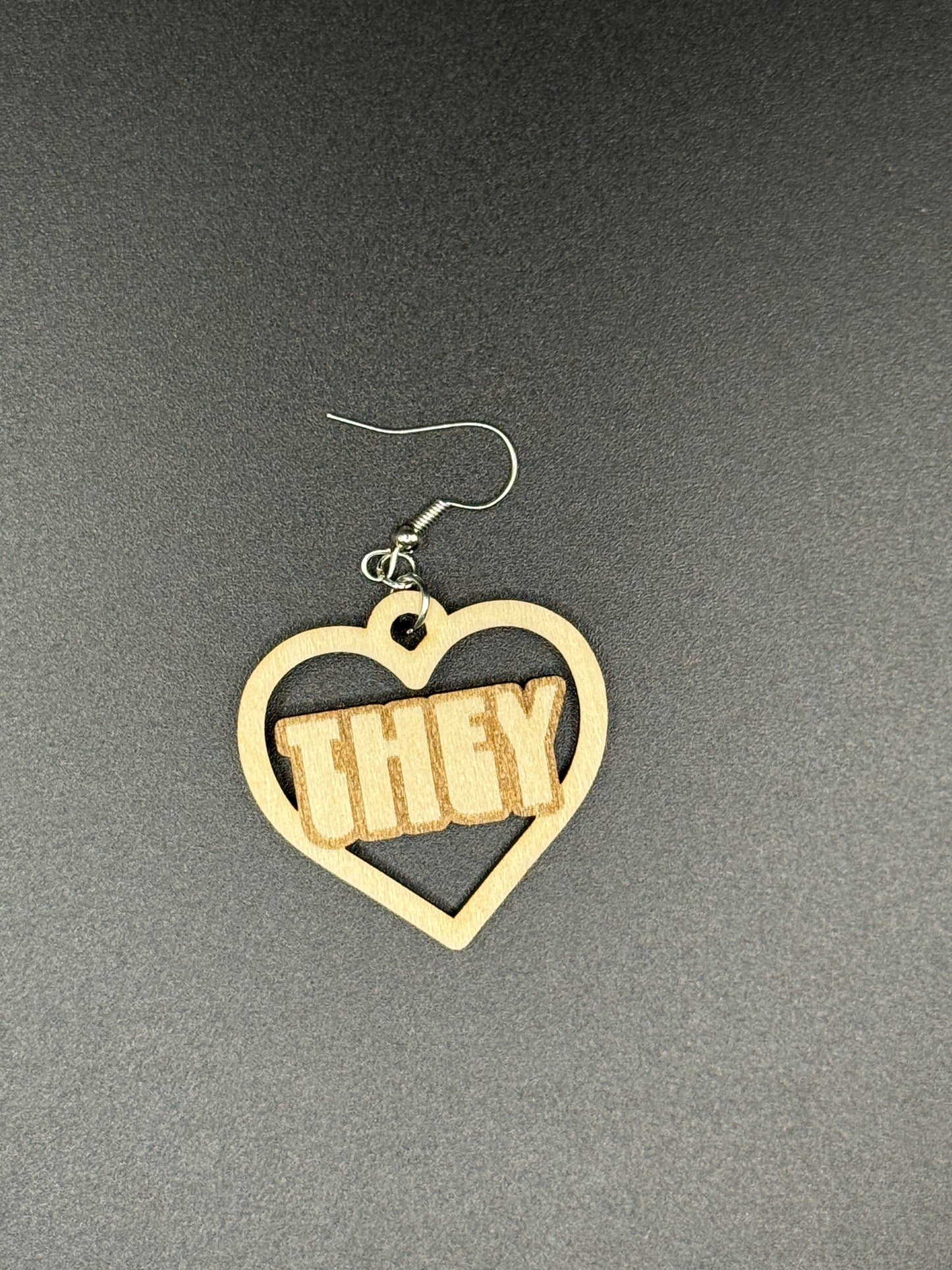 Mix & Match Pronoun Earrings (She/They/He/Them)