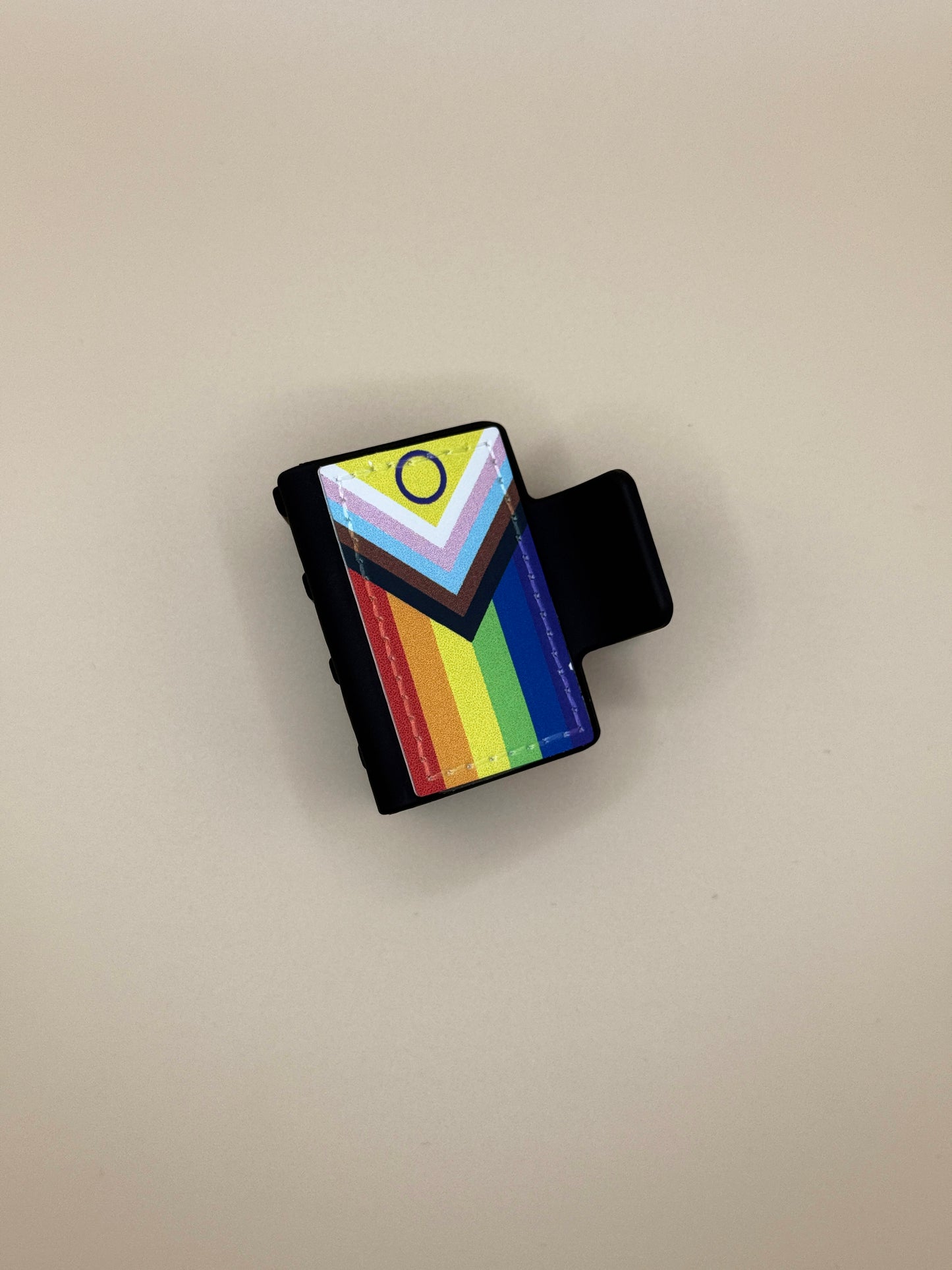 Pride Flag Claw Clip | LGBTQIA+ Hair Accessory | Hair Clip