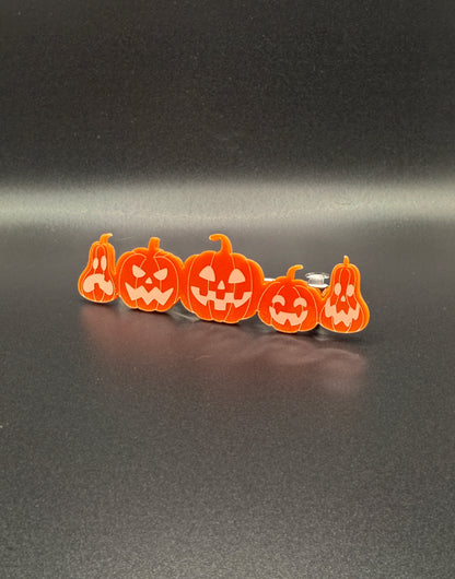 Pumpkin Patch Hair Clip | Hair Accessory | Halloween Barrette