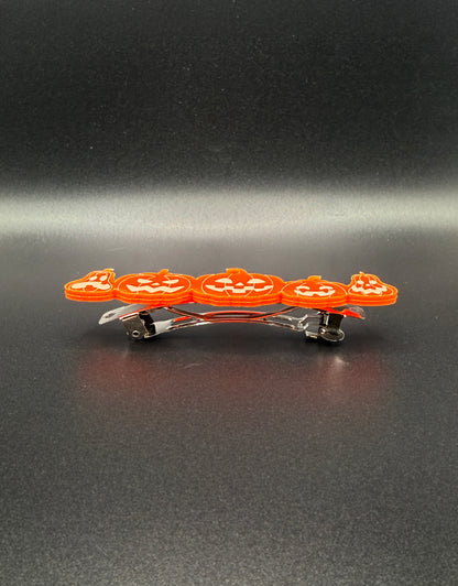 Pumpkin Patch Hair Clip | Hair Accessory | Halloween Barrette