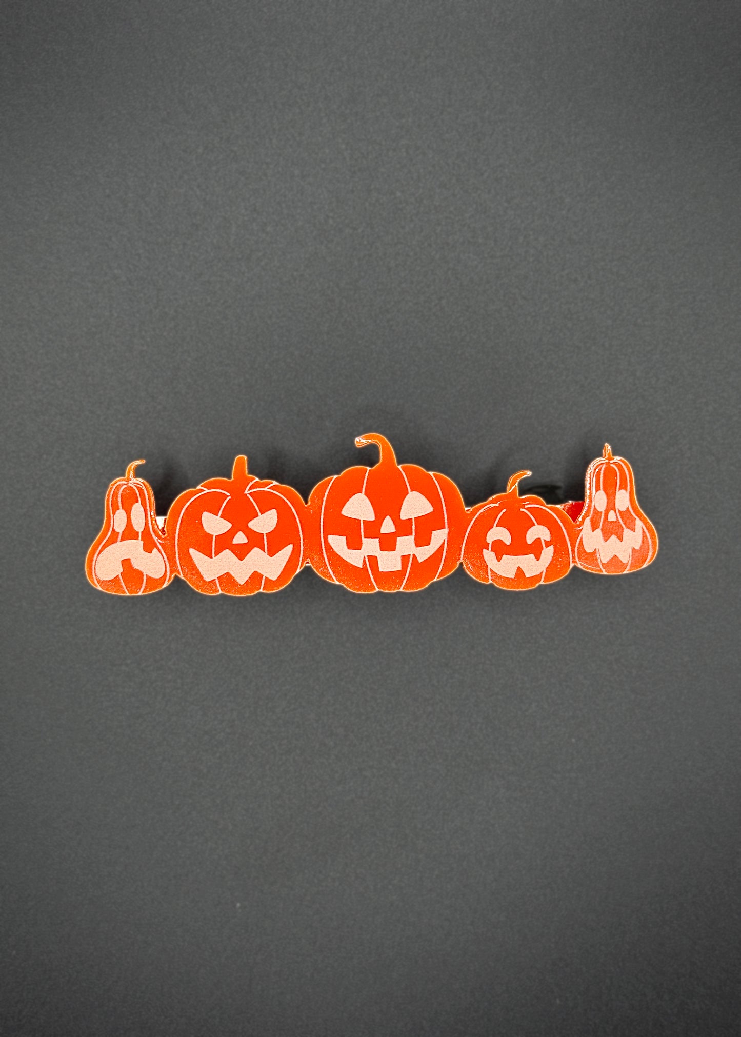 Pumpkin Patch Hair Clip | Hair Accessory | Halloween Barrette