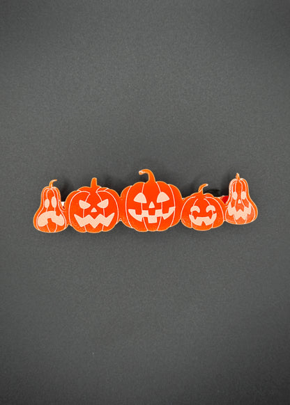 Pumpkin Patch Hair Clip | Hair Accessory | Halloween Barrette