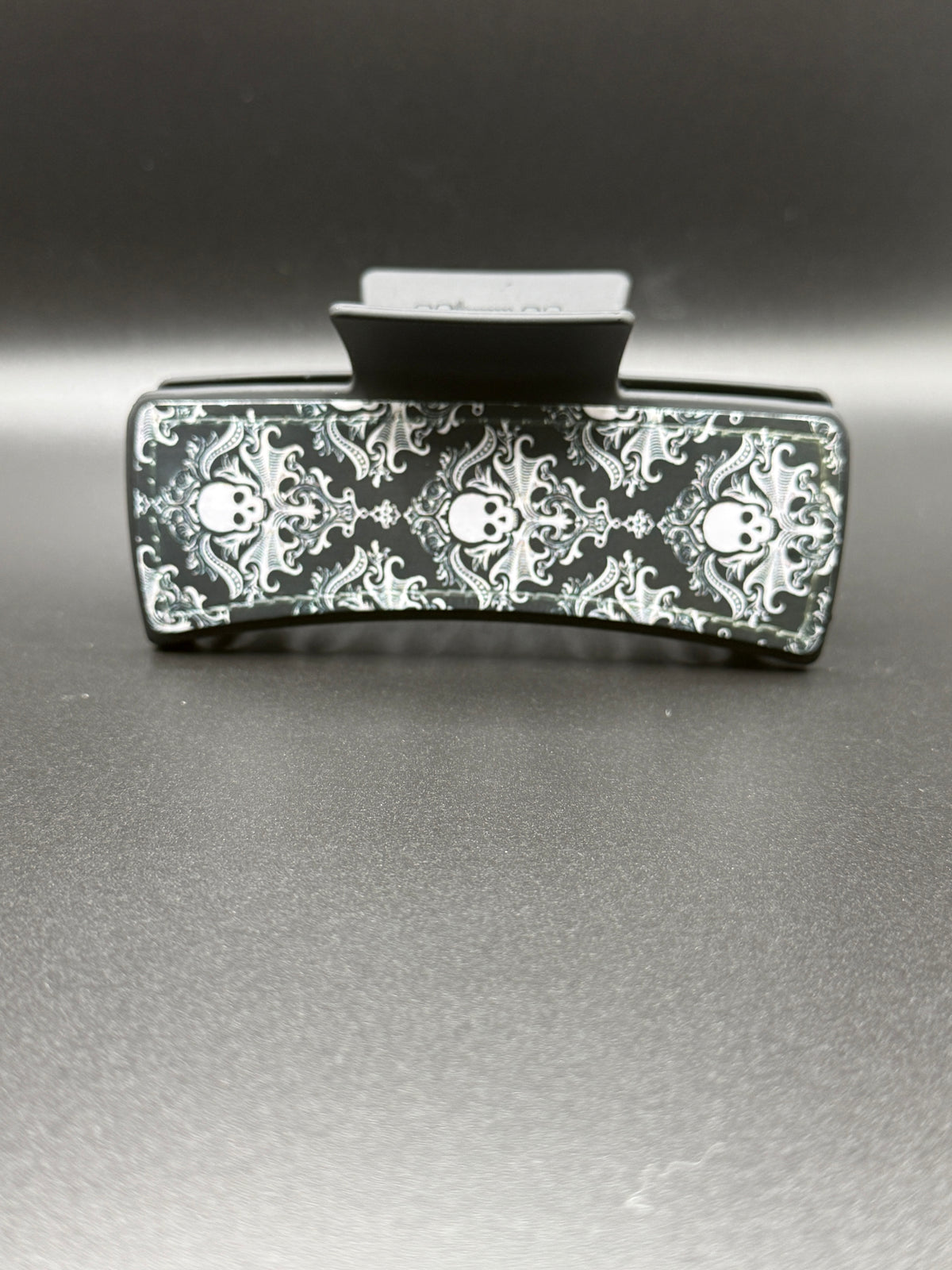 Skulls Acrylic Claw Clip - Gothic Statement Hair Clip