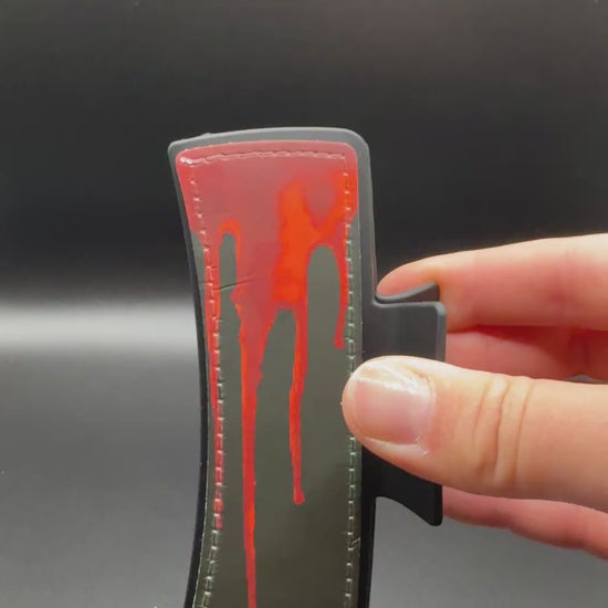 Blood Acrylic Claw Clip - Horror Goth Statement Hair Clip